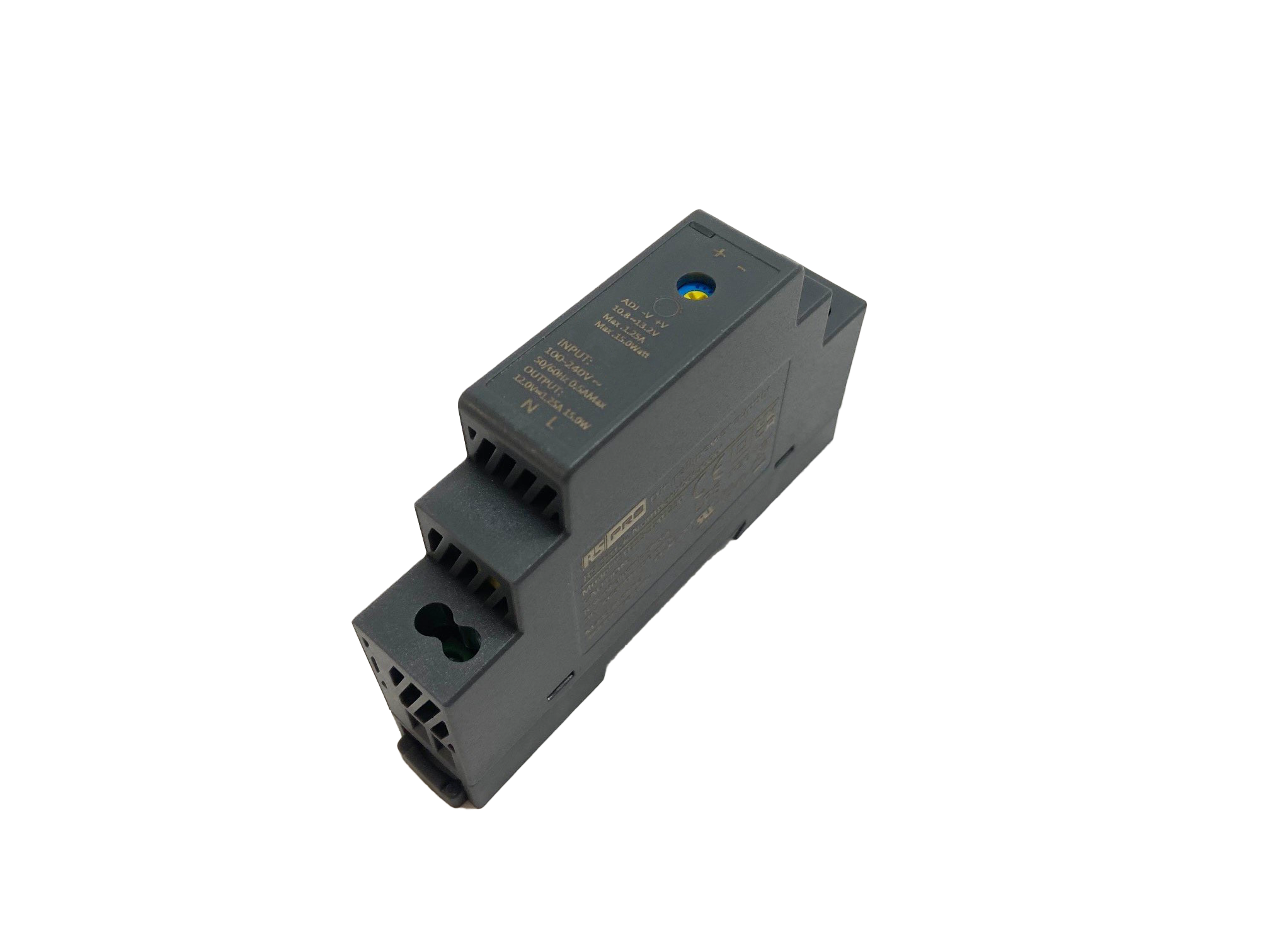 Enclosed DIN Rail Mount AC/DC Power Supply Converter